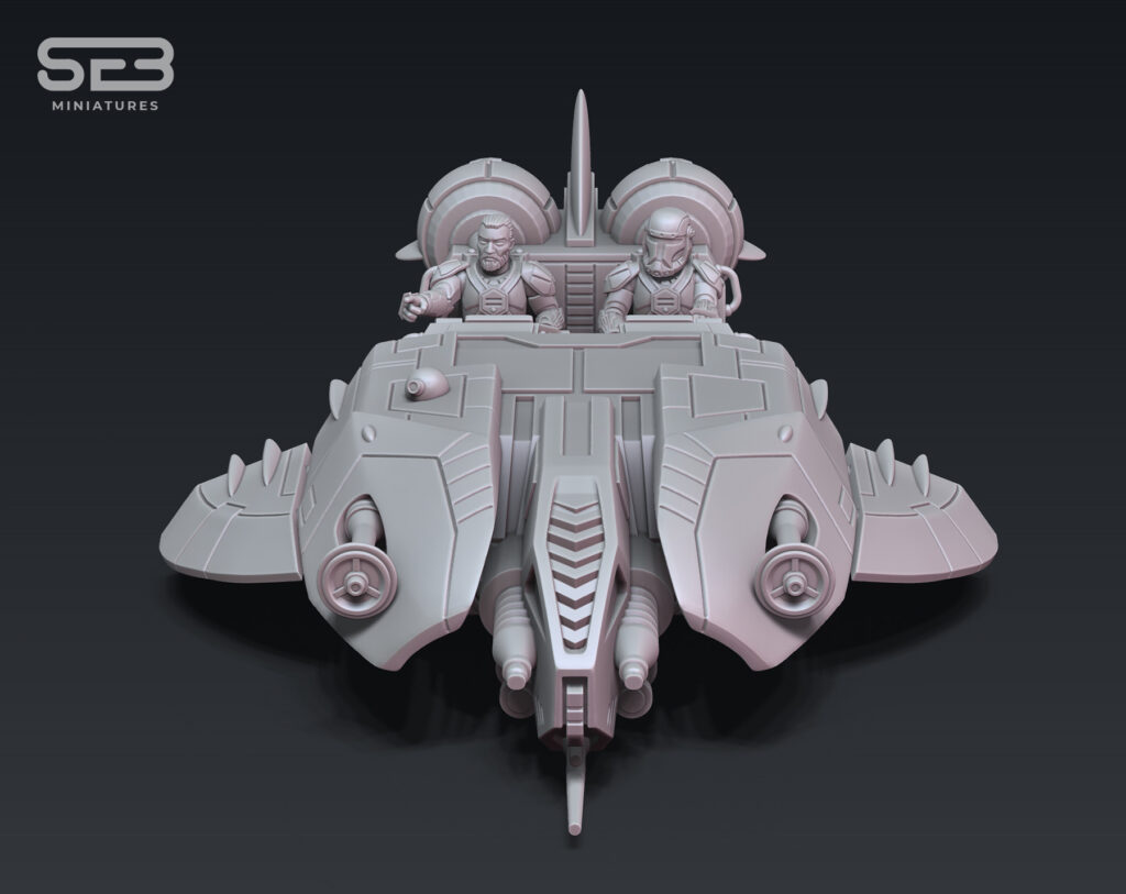 Manta Assault Speeder - The Resin Engine