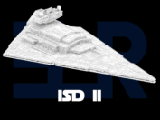 n the picture you se the ship called Imperial Star Destroyer -Class II . It has a kinda cigar shape and is a flagship of the Empire