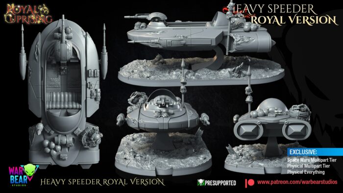 Heavy Royal Speeder (Royal Version)