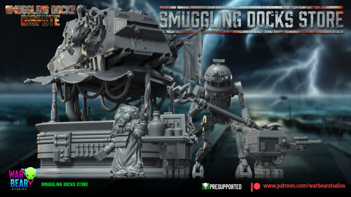 Smuggling Docks Store and Scatter Terrain