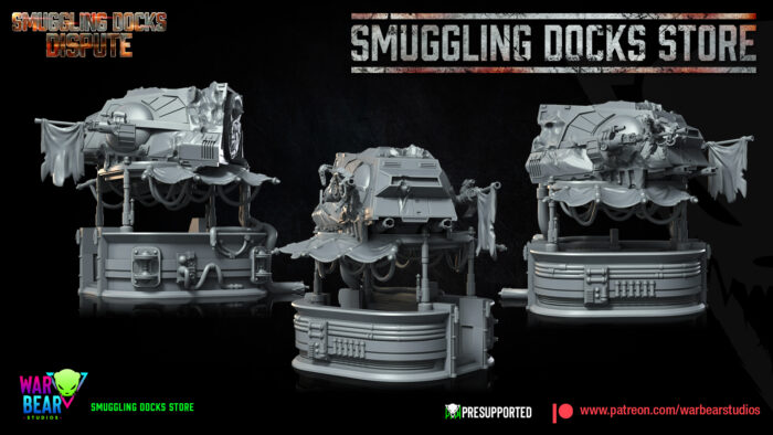 Smuggling Docks Store and Scatter Terrain