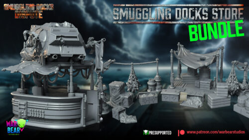 Smuggling Docks Store and Scatter Terrain